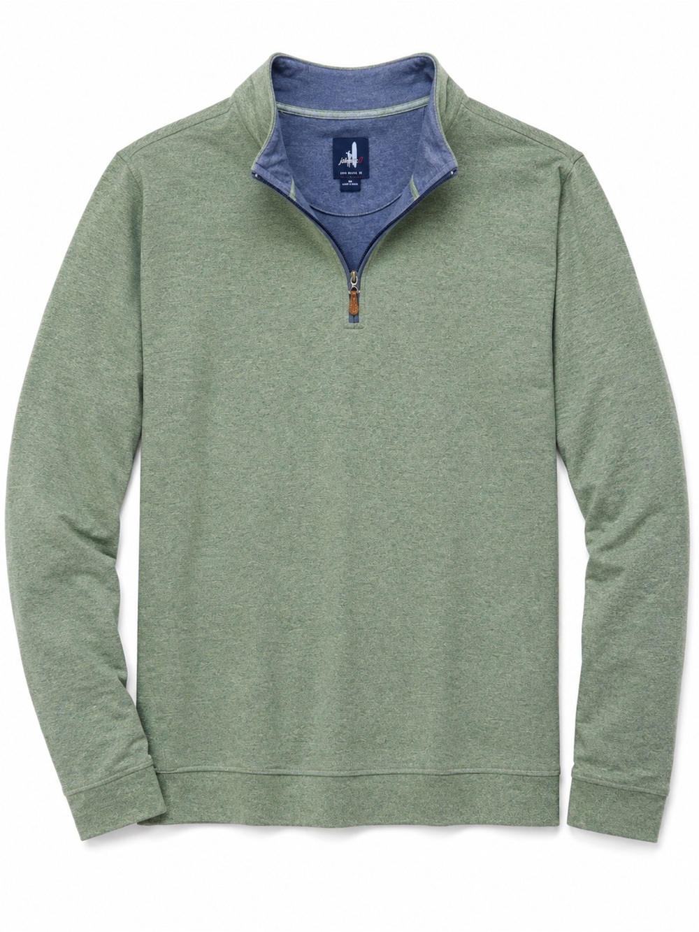 Johnnie-O Men's Quarter-Zip Pullover - Sage Green